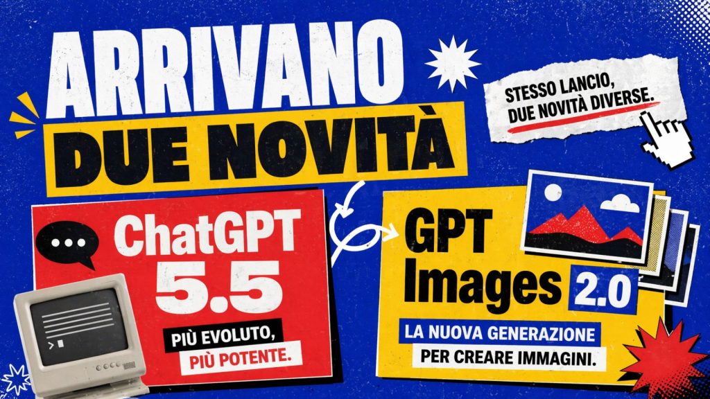 ChatGPT 5.5 e GPT Images 2.0